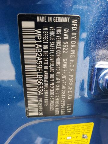 2015 PORSCHE MACAN S #3296893848