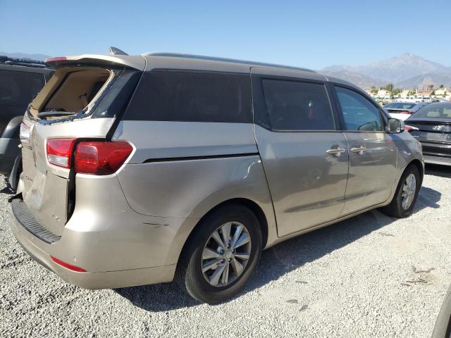 KIA SEDONA LX 2016 beige  gas KNDMB5C1XG6125222 photo #4