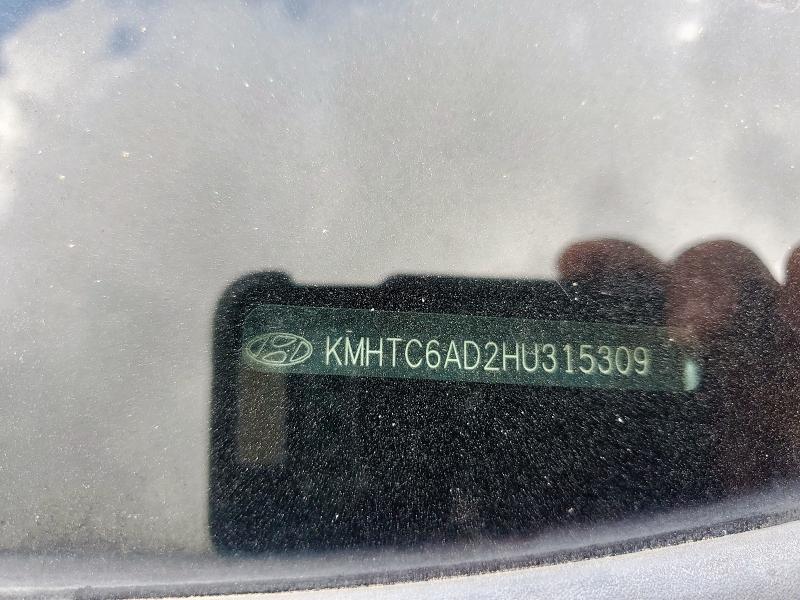 2017 HYUNDAI VELOSTER KMHTC6AD2HU315309