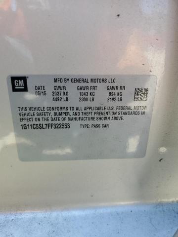 2015 CHEVROLET MALIBU 1LT - 1G11C5SL7FF322553
