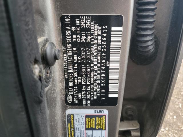 2015 KIA SORENTO LX - 5XYKT4A62FG589419