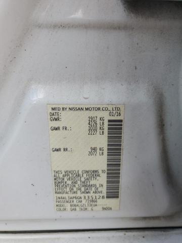 2016 NISSAN ALTIMA 2.5 - 1N4AL3AP6GN335128