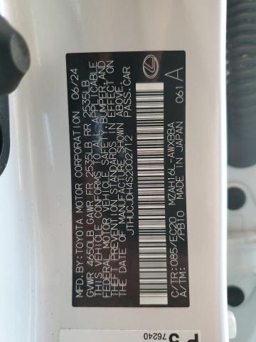 2025 LEXUS UX 300H BA #3306409527