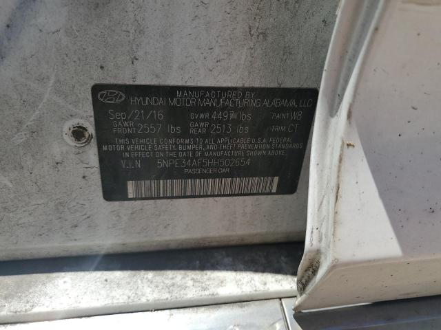 2017 HYUNDAI SONATA SPO - 5NPE34AF5HH502654