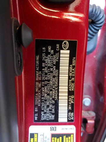 2024 LEXUS ES 300H BASE 58ADA1C15RU051920