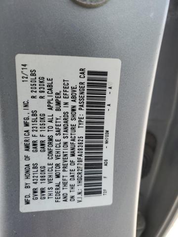 2015 HONDA ACCORD EX 1HGCR2F79FA093625