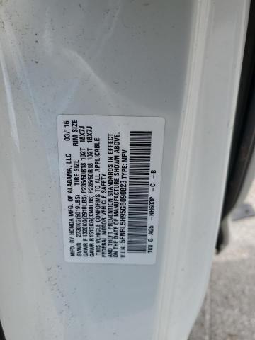 2016 HONDA ODYSSEY TO 5FNRL5H95GB090823