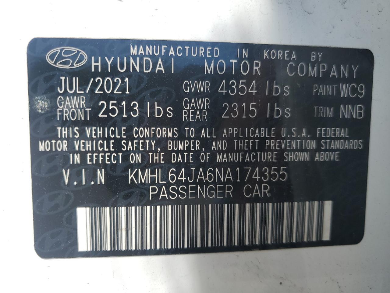 HYUNDAI SONATA SEL