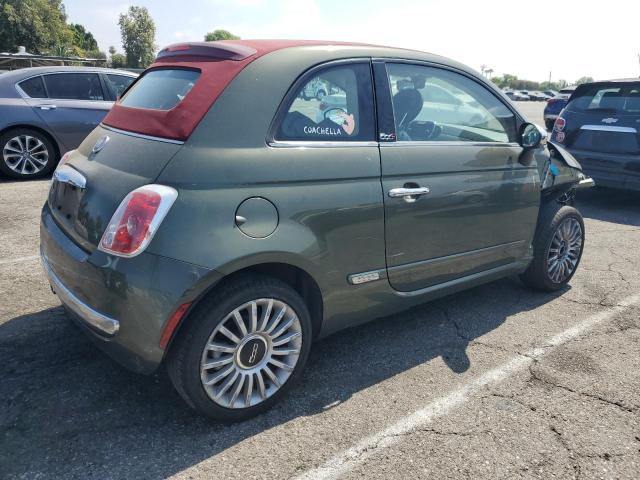 FIAT 500 LOUNGE 2017 green  gas 3C3CFFER8HT697832 photo #4
