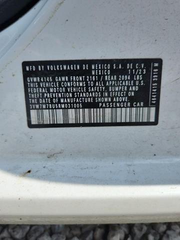 2024 VOLKSWAGEN JETTA SE 3VW7M7BU5RM031005