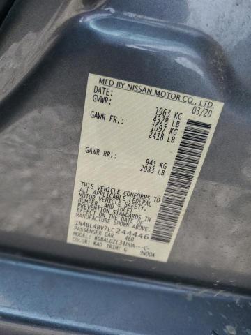 2020 NISSAN ALTIMA S 1N4BL4BV7LC244446