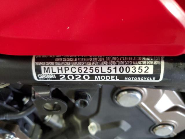 2020 HONDA CBR500 RA MLHPC6256L5100352