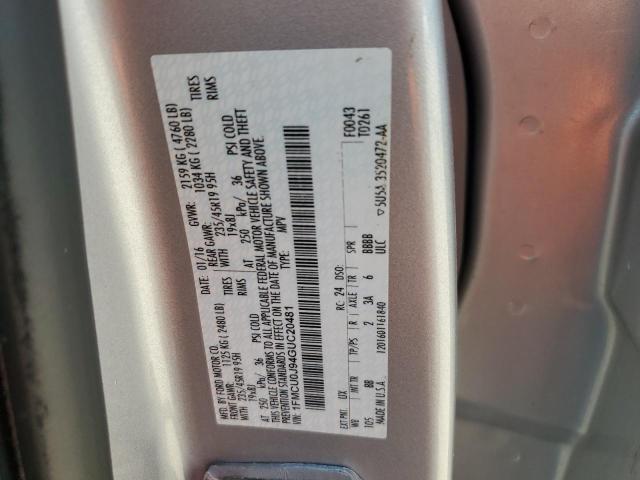 2016 FORD ESCAPE TIT 1FMCU0J94GUC20481