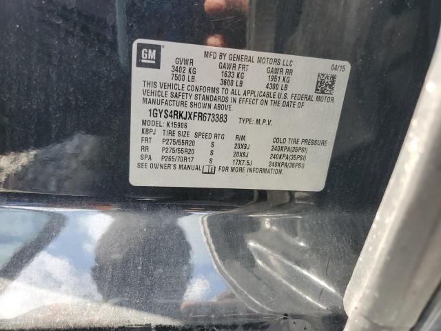 2015 CADILLAC ESCALADE E - 1GYS4RKJXFR673383