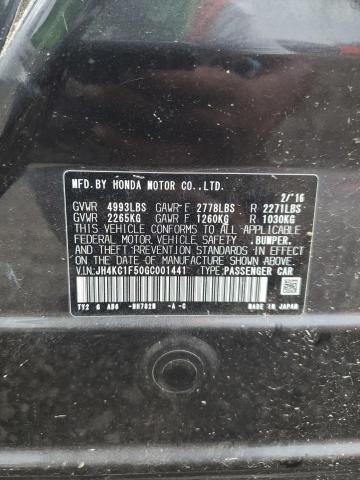 2016 ACURA RLX TECH JH4KC1F50GC001441
