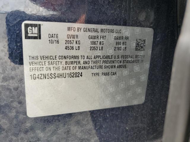 2017 BUICK LACROSSE P 1G4ZN5SS4HU162024