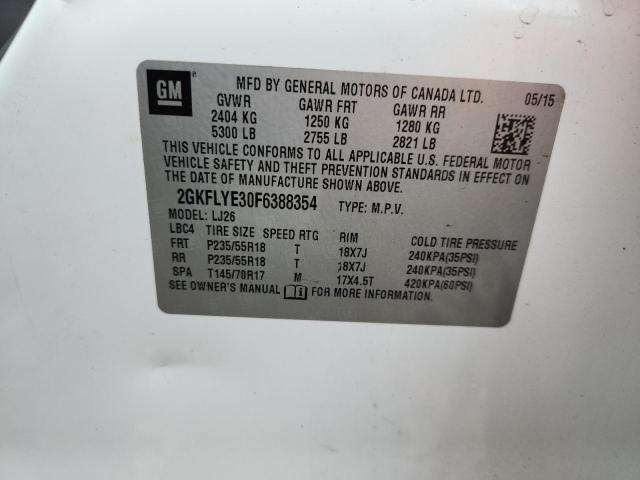 2015 GMC TERRAIN 2GKFLYE30F6388354