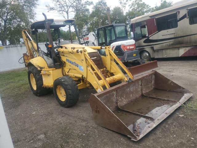 KOMATSU WB 140 2004 yellow   KMTWB001L36A21034 photo #1