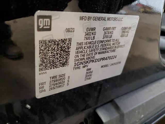 2023 CHEVROLET TAHOE K150 1GNSKPKD1PR470224