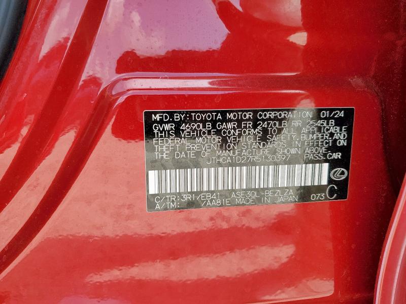 2024 LEXUS IS 300 JTHCA1D27R5130397