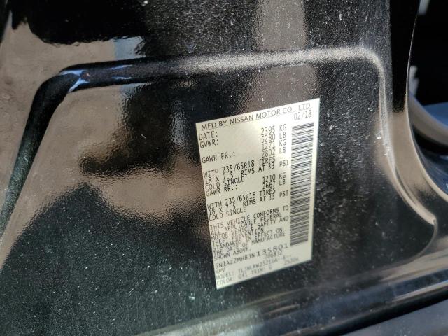 2018 NISSAN MURANO S - 5N1AZ2MH8JN135801