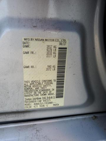 2017 NISSAN ALTIMA 2.5 1N4AL3AP8HN363661