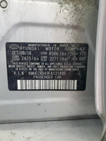 2015 HYUNDAI SONATA HYB KMHEC4A49FA131495