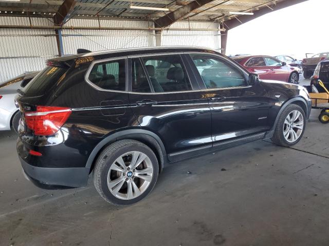 BMW X3 XDRIVE3 2011 black  gas 5UXWX7C51BL734457 photo #4