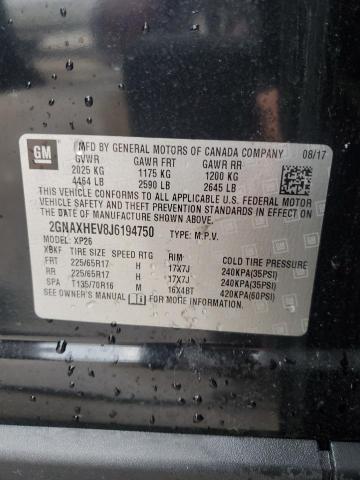 2018 CHEVROLET EQUINOX LS 2GNAXHEV8J6194750