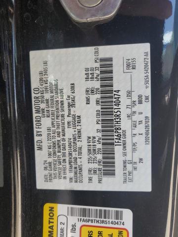 2024 FORD MUSTANG 1FA6P8TH3R5140474
