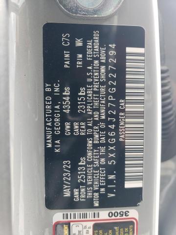 2023 KIA K5 GT LINE - 5XXG64J27PG227294