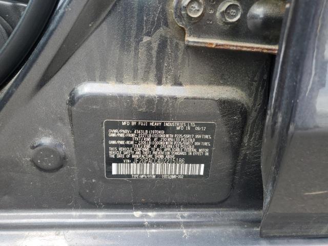 2013 SUBARU XV CROSSTR - JF2GPACC4D2215186