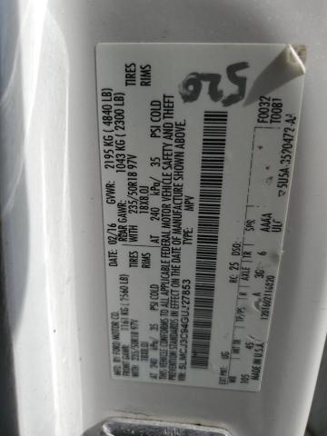 2016 LINCOLN MKC RESERV #3301751372