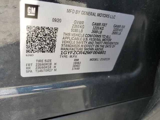 2021 CADILLAC XT4 PREMIU 1GYFZCR42MF004801