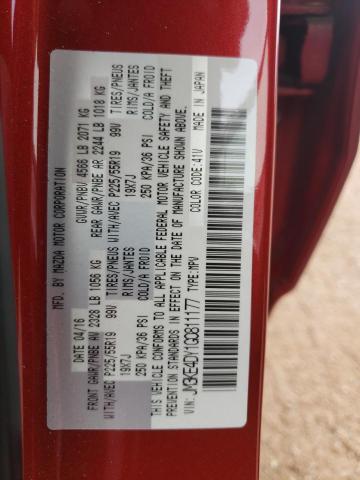 2016 MAZDA CX-5 GT - JM3KE4DY1G0811177