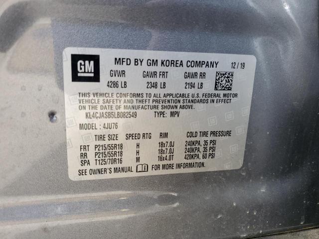 2020 BUICK ENCORE PRE KL4CJASB5LB082549