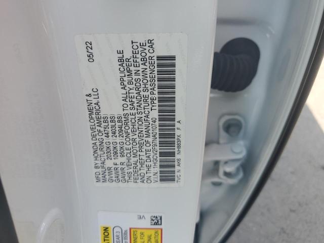 2022 HONDA ACCORD TOU 1HGCV2F97NA010740