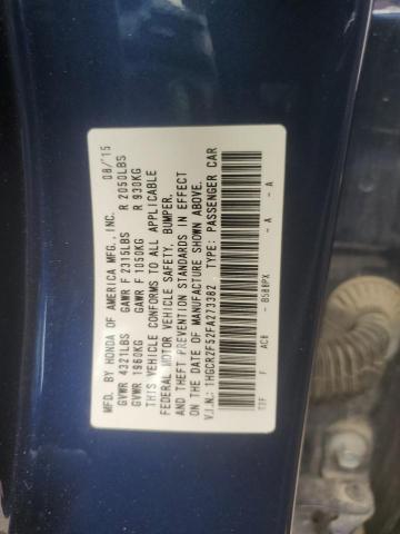 2015 HONDA ACCORD SPORT 1HGCR2F52FA273382