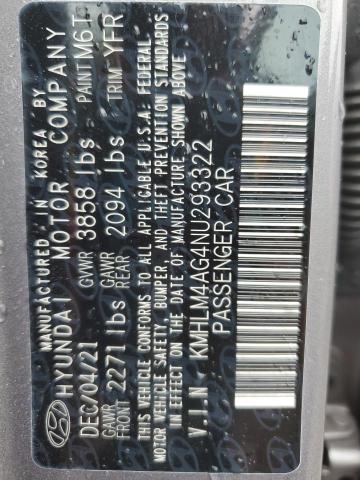 2022 HYUNDAI ELANTRA SE - KMHLM4AG4NU293322
