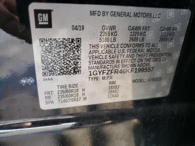 2019 CADILLAC XT4 SPORT 1GYFZFR46KF199557