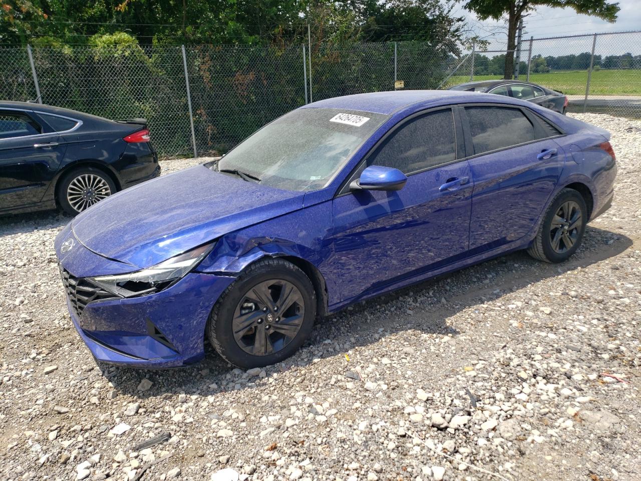 HYUNDAI ELANTRA BLUE