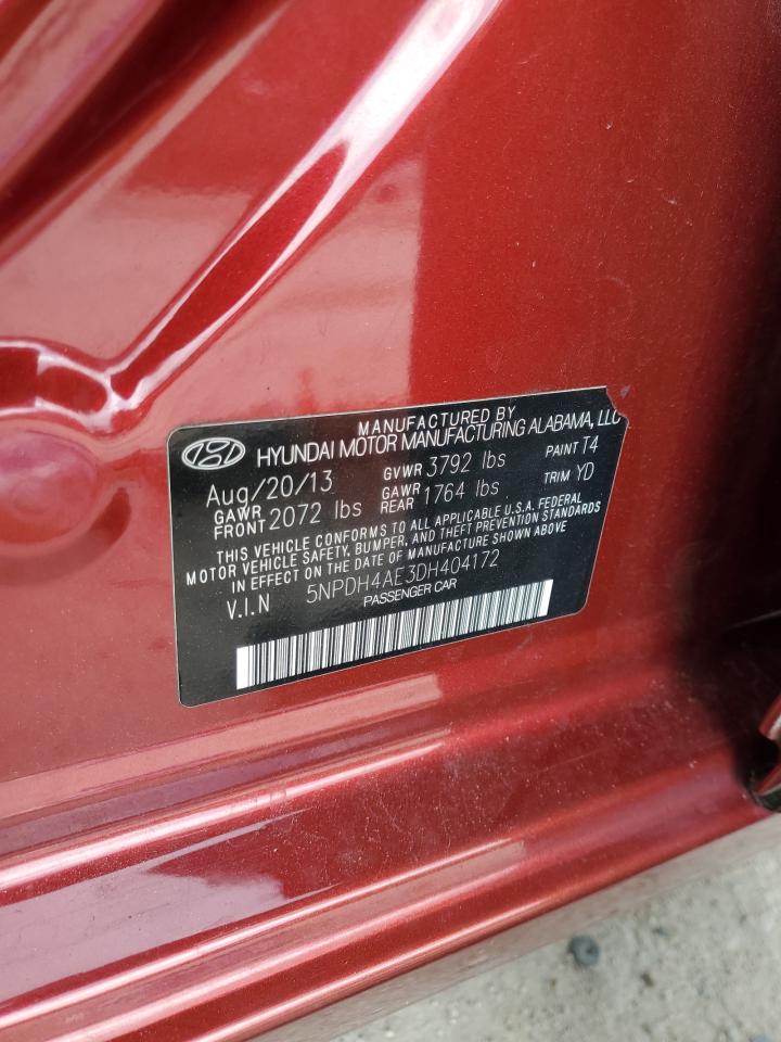 Hyundai Elantra gl 2013