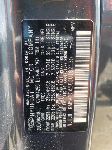 2018 HYUNDAI KONA LIMIT KM8K3CA58JU182130