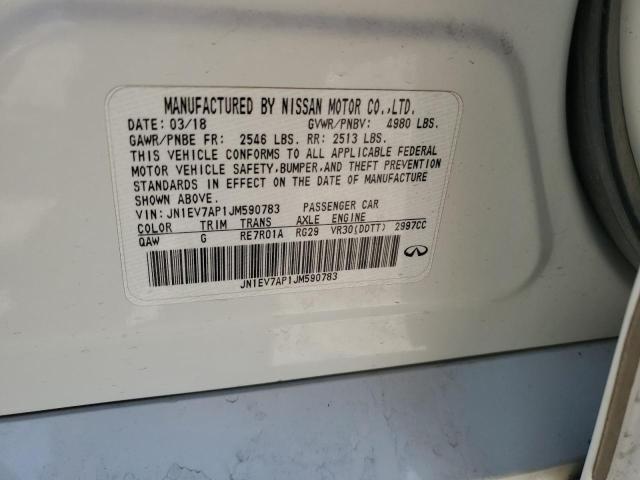 2018 INFINITI Q50 LUXE JN1EV7AP1JM590783