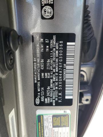 2015 KIA OPTIMA EX 5XXGN4A76FG390368