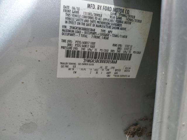 2011 FORD FLEX SE - 2FMGK5BC8BBD05868