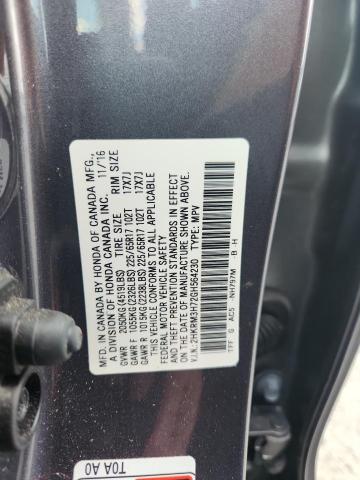 2016 HONDA CR-V EXL - 2HKRM3H72GH564230
