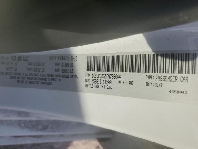 2015 CHRYSLER 200 S 1C3CCCBG5FN736044