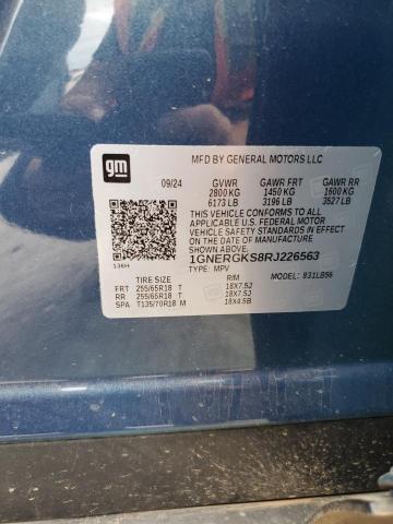 2024 CHEVROLET TRAVERSE L - 1GNERGKS8RJ226563
