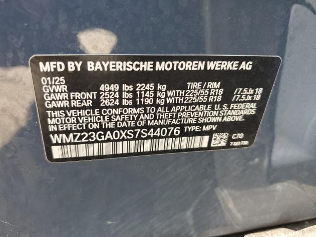 2025 MINI COUNTRYMAN WMZ23GA0XS7S44076